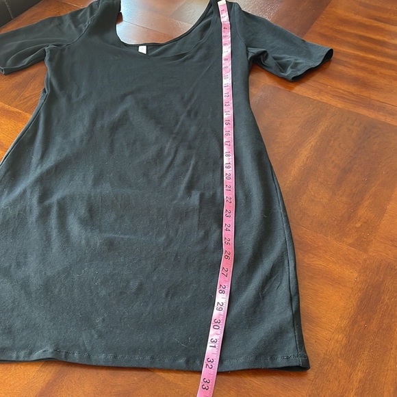 Xhilaration Little Black Short Sleeve Dress - Picture 6 of 7
